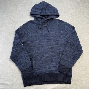Gotcha Hoodie Adult Medium Blue Sweatshirt Loop Knit Sweater Pullover Surf Skate